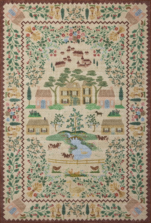 Rifle Paper Co. x Loloi Orchard Rug