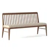 Walnut Grove Spindle Bench, Benche by Stickley, 64" width x 34" height x 22.5" depth thumbnail 1