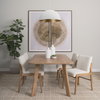 Doma 24' Round White Dome Pendant Light, by Mercana, 24" length x 24" width x 15" height thumbnail 2