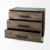 Alvin  Wood with Metal Framing Accent Cabinet thumbnail 5