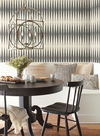 Magnolia Home Handloom Black Peel & Stick Wallpaper, by York Wall, 20' length x 1'8.5" width x 0.02" depth thumbnail 2