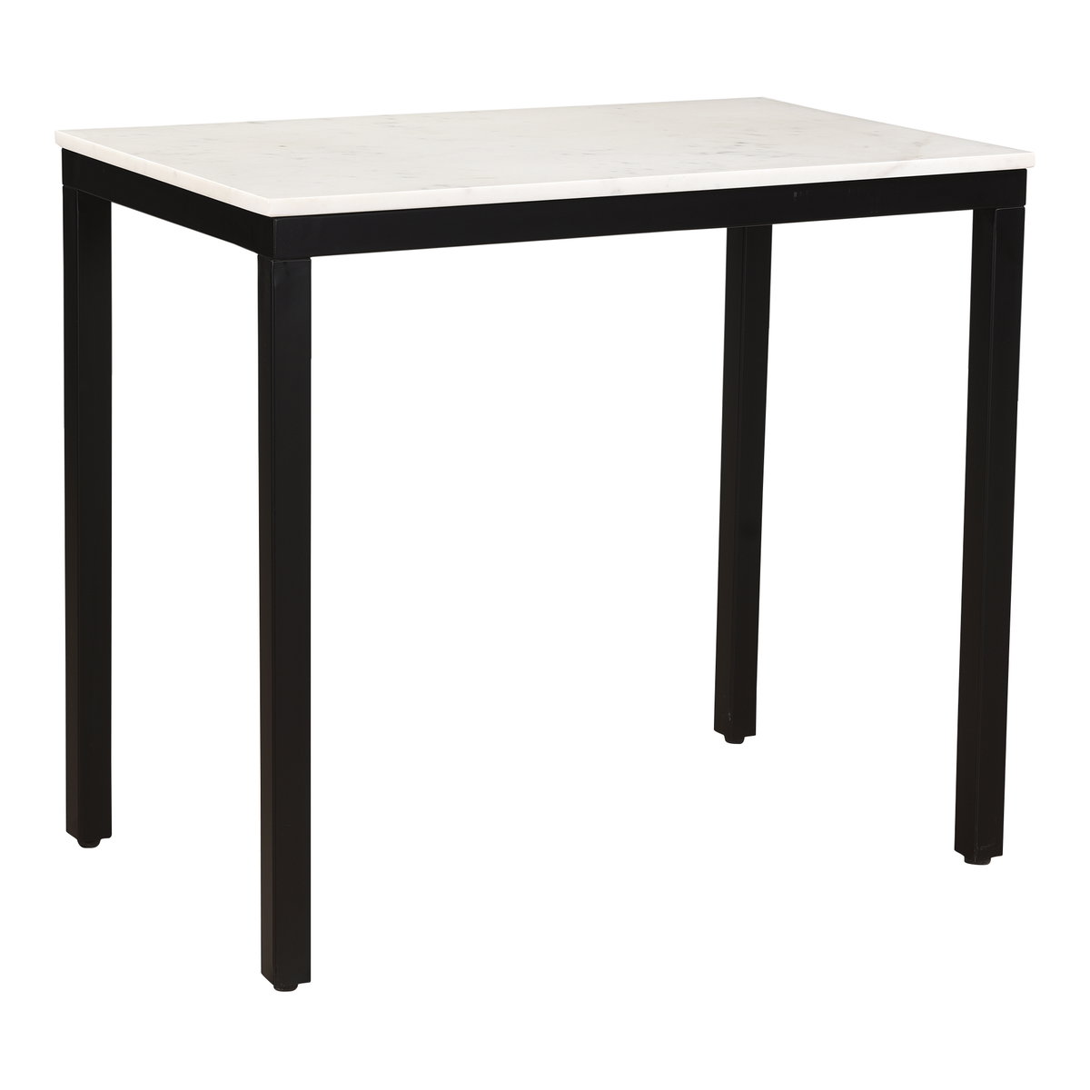 Parson Marble Mini Desk White, by Moe's Home, 34" width x 30" height x 20" depth View 2