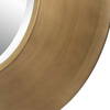 Contessa Round Gold Mirror, by Uttermost, 29.5" width x 29.5" height x 3.75" depth thumbnail 6