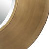 Contessa Round Gold Mirror, by Uttermost, 29.5" width x 29.5" height x 3.75" depth thumbnail 6