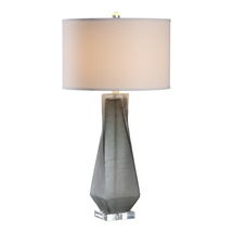 Online Designer Home/Small Office Anatoli Charcoal Gray Table Lamp