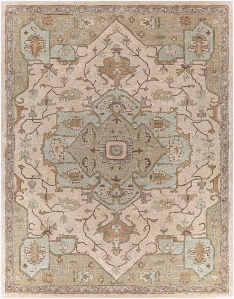 Caesar Handmade Rug, by Surya, 6' length x 4' width