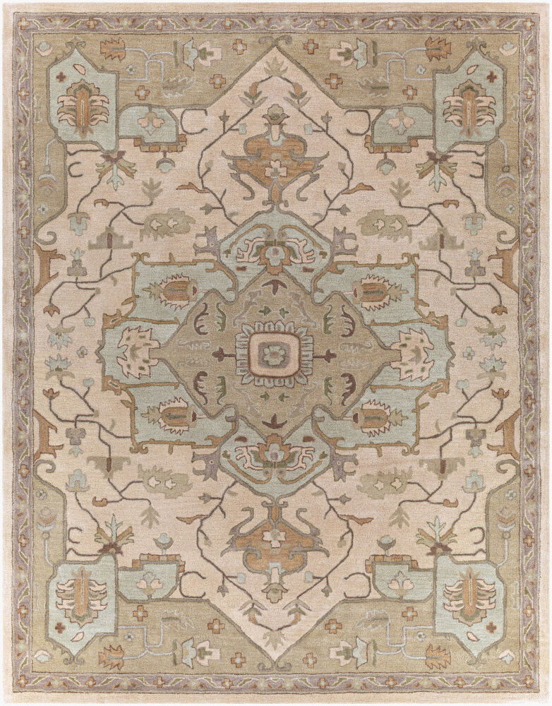 Caesar Handmade Rug, by Surya, 9' length x 6' width