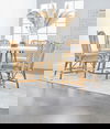 Turino 54' Round Dining Table Concrete Top thumbnail 14