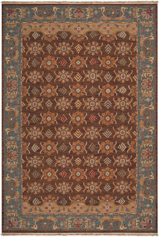 Soumek Handmade Rug, by Surya, 3' length x 2' width