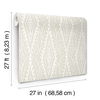 Rousseau Paperweave Warm Grey Wallpaper thumbnail 4