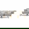 Inou Elements Modular Three-seater Sofa, Outdoor Furniture by Crescent Garden, 6'9.3" width x 2'2.4" height x 2'3.8" depth thumbnail 1