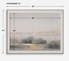 Atmospheric Neutral Landscape Print, by Uttermost, 2'11" width x 2'3" height x 1.5" depth thumbnail 3
