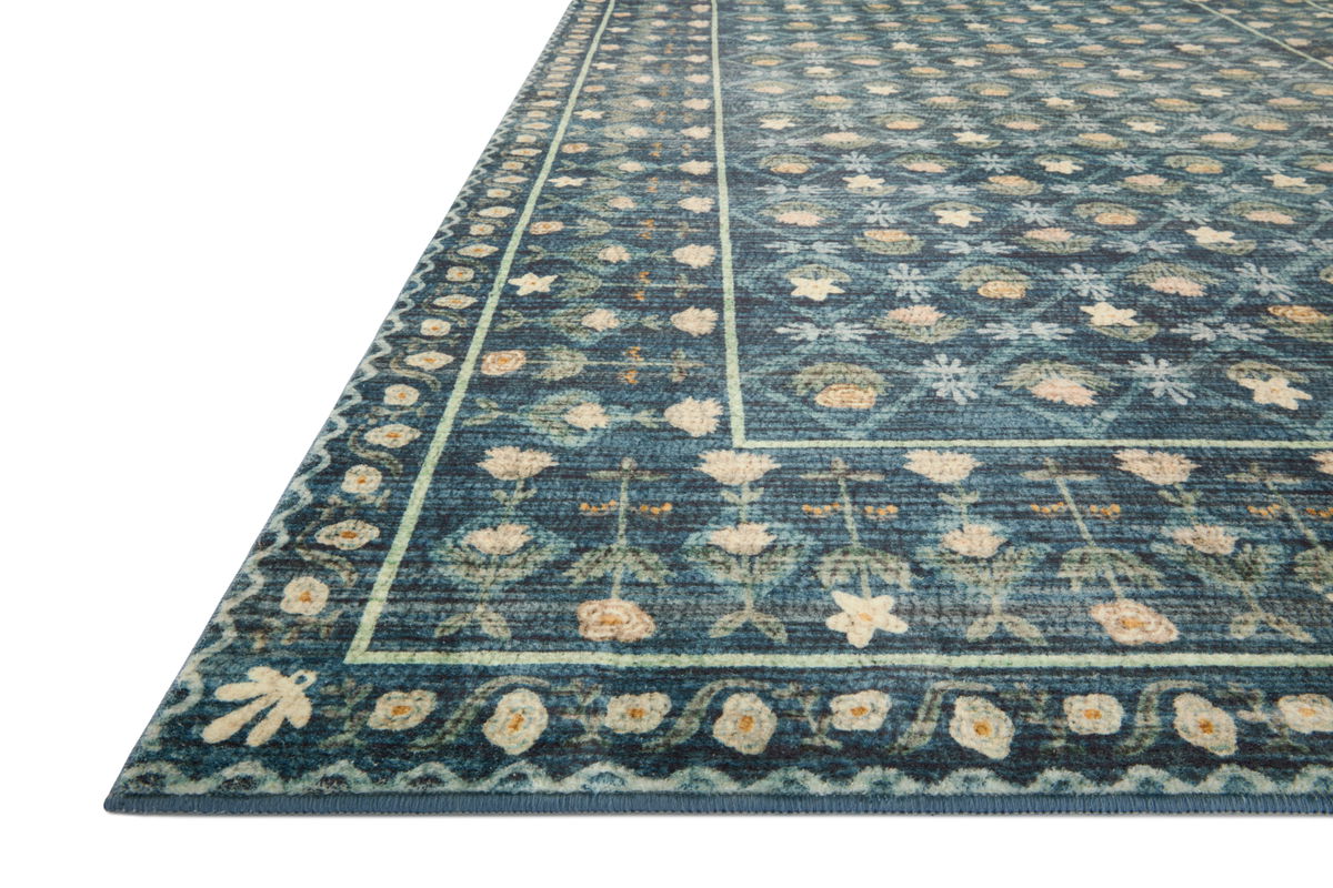 Rifle Paper Co. x Loloi Eden Rug, 1'6" length x 1'6" width View 5