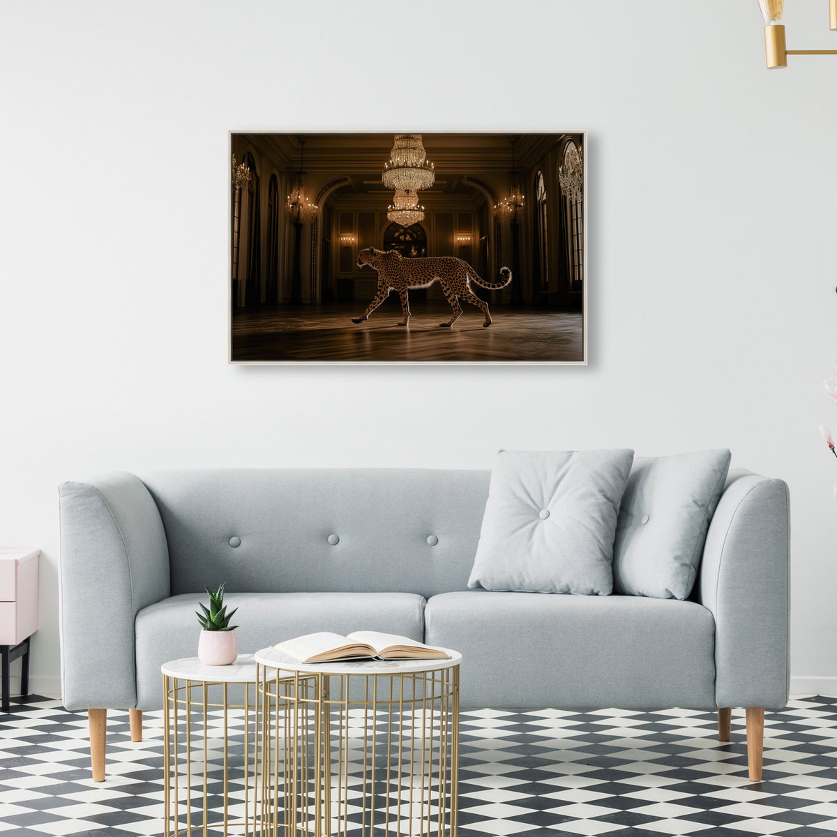 Wild in the Palace (No Embellishment), Art by Oliver Gal,  30x20 View 3