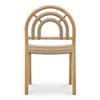 Avery Dining Chair Natural – Set Of Two, by Moe's Home, 20" width x 34.75" height x 21.5" depth thumbnail 4