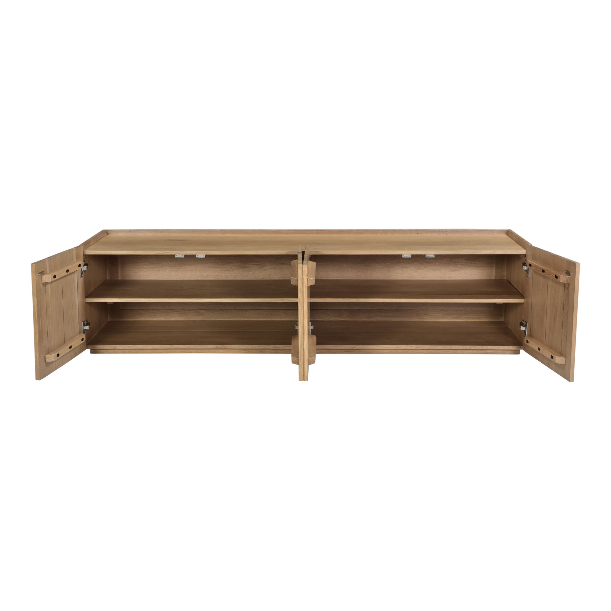 Plank Media Cabinet Natural large image 