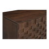 Easton Media Cabinet Brown, Media Console by Moe's Home, 60" width x 18" height x 14" depth thumbnail 6