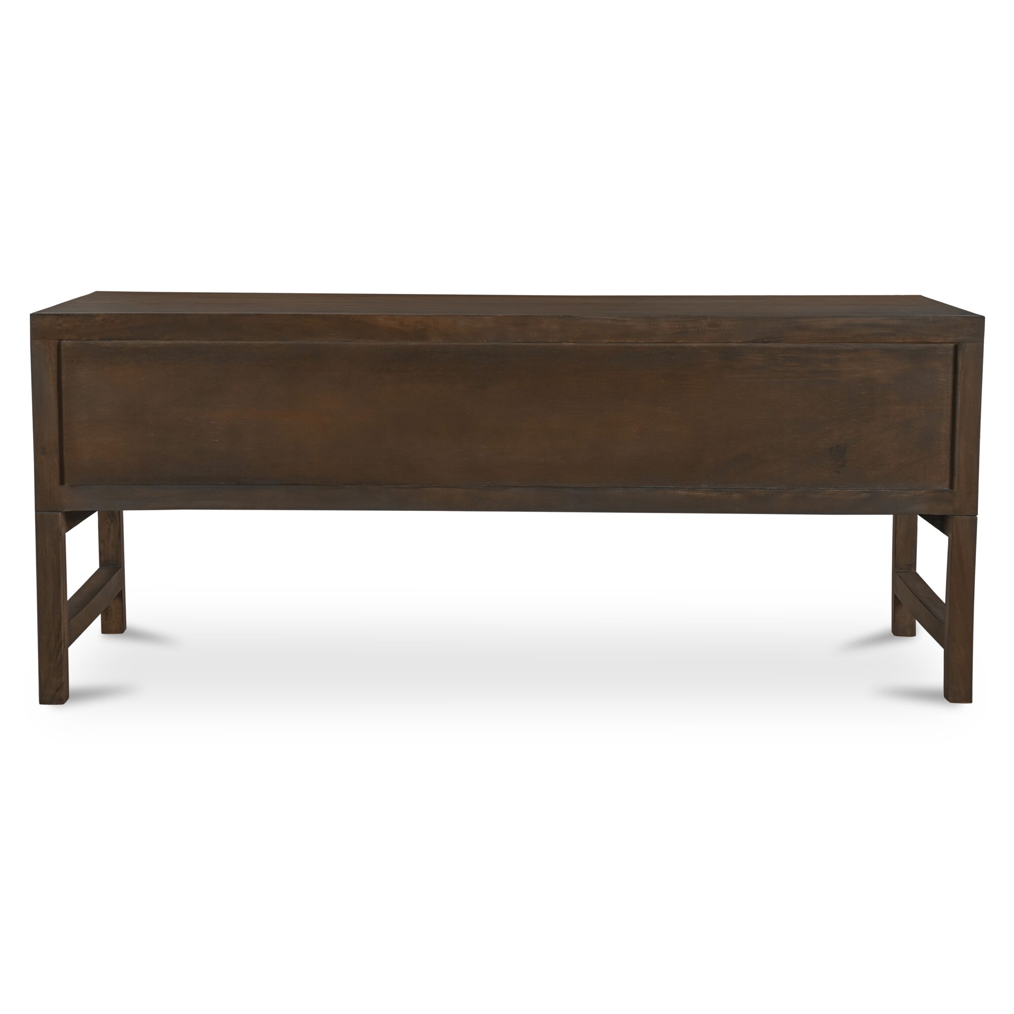 Windsor Desk Dark Brown, by Moe's Home, 72" width x 30" height x 30" depth View 5