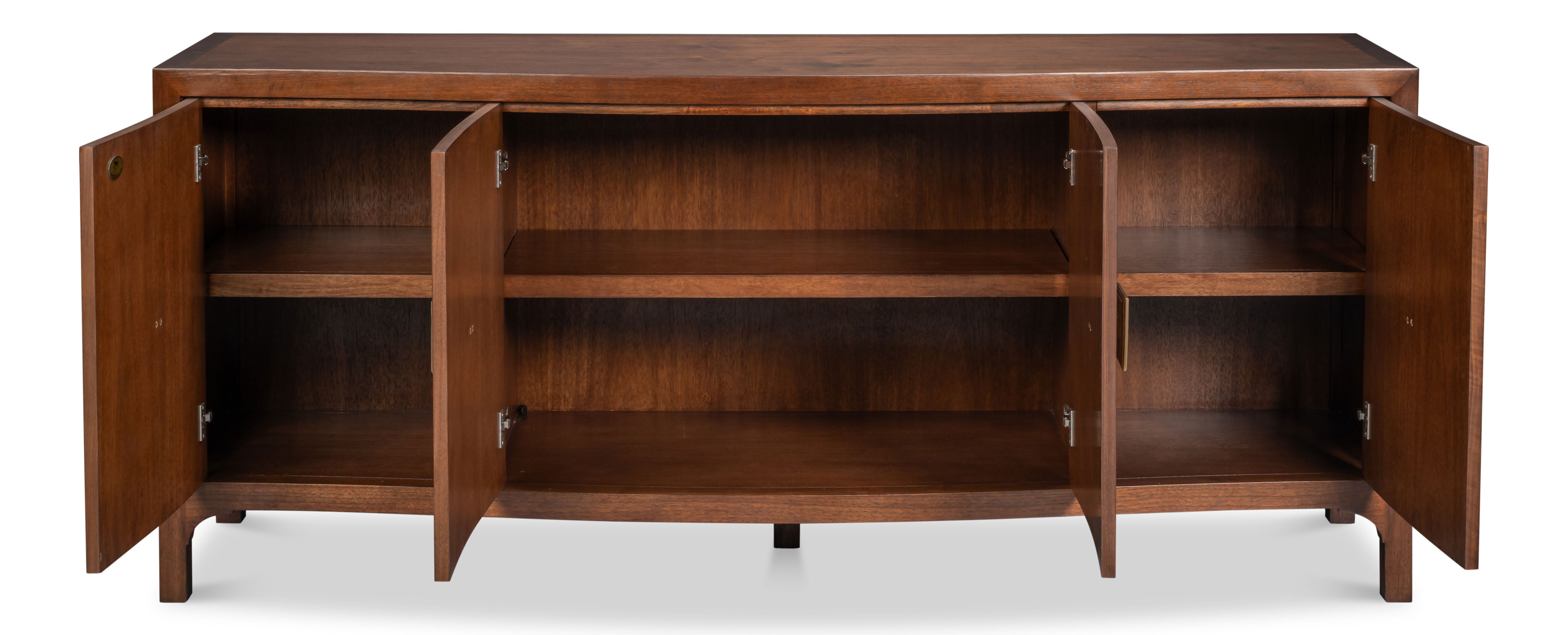 Southport Credenza, Cabinets & Sideboard by Sarreid, 80" length x 19" width x 34" height View 9
