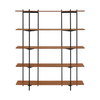 Studio Plus Metal Shelf, Amber, Shelving & Bookcase by Greenington, 13.5" length x 55" width x 66" height thumbnail 2