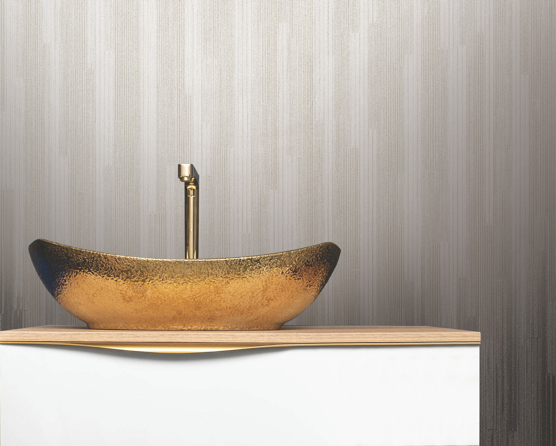 Newel Natural White Wallpaper large image 