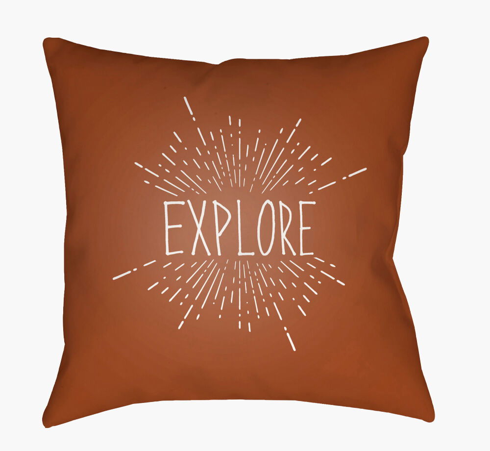 Explore II Accent Pillow, Decorative Pillow by Surya, 18" length x 18" width