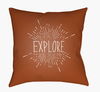 Explore II Accent Pillow, Decorative Pillow by Surya, 20" length x 20" width thumbnail