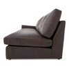Thurlow Left Arm Facing Sofa Espresso Brown Leather thumbnail 2