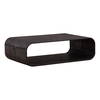 Jaimes Coffee Table Dark Brown, by Dovetail, 51.85" width x 15.16" height x 30.12" depth thumbnail 1