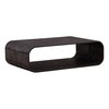 Jaimes Coffee Table Dark Brown, by Dovetail, 51.85" width x 15.16" height x 30.12" depth thumbnail 1
