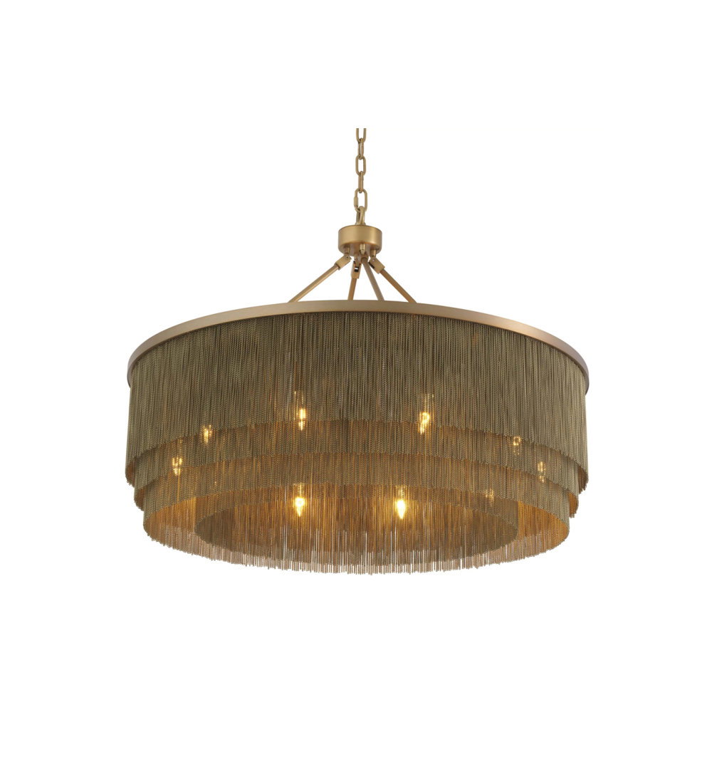 Tissot 10 - Light Chandelier, by Eichholtz USA, 35" width x 24" height x 35" depth View 4