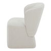 Larson Rolling Dining Chair Heather Grey thumbnail 2