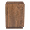Madagascar Nightstand, by Moe's Home, 26" width x 24.5" height x 18" depth thumbnail 4