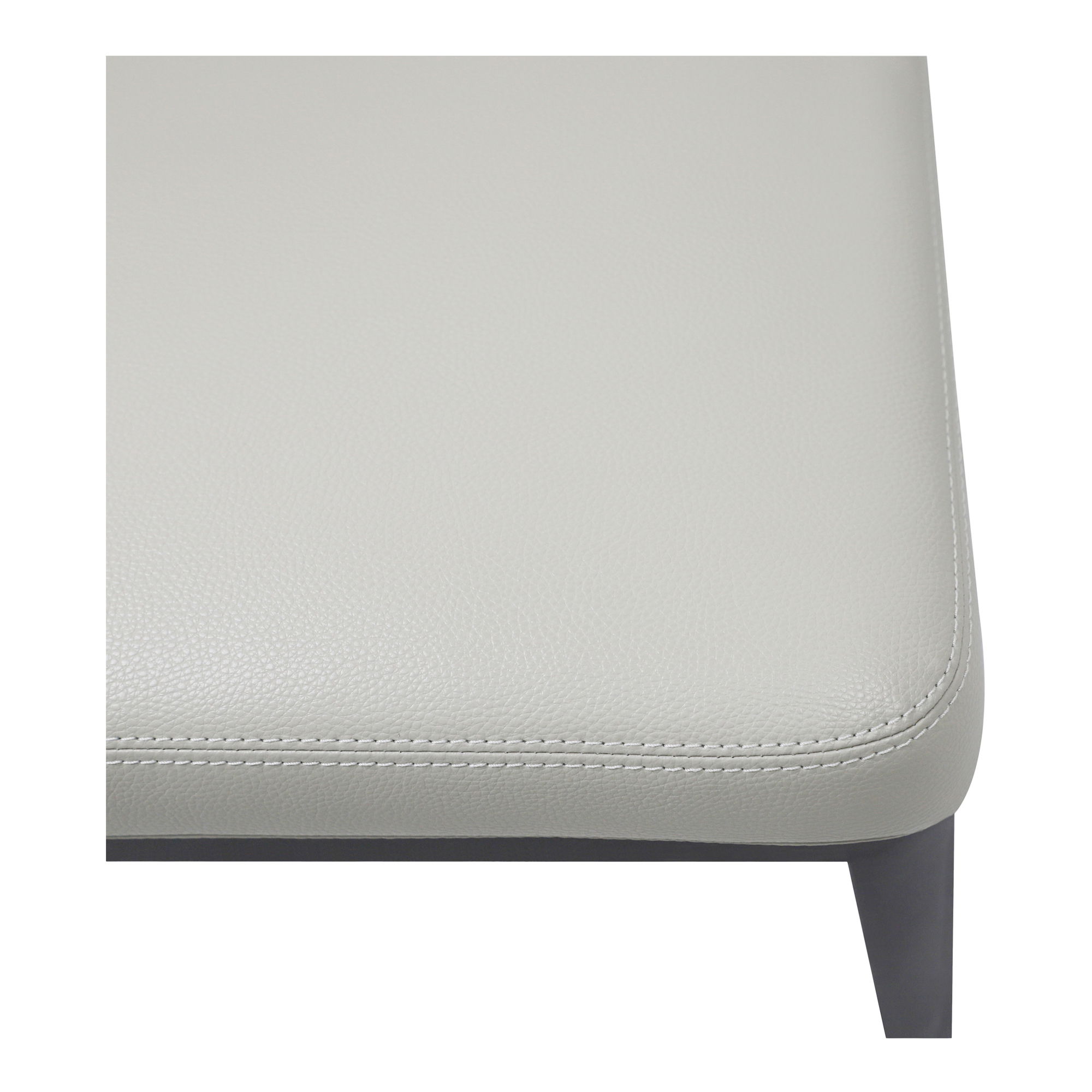 Delaney Dining Chair Beige - Set Of Two, by Moe's Home, 19.5" width x 30" height x 19" depth View 6