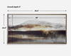 Splash Of Land Framed Canvas, Art by Uttermost, 49.5" width x 25.5" height x 2" depth thumbnail 3