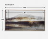 Splash Of Land Framed Canvas, Art by Uttermost, 49.5" width x 25.5" height x 2" depth thumbnail 3