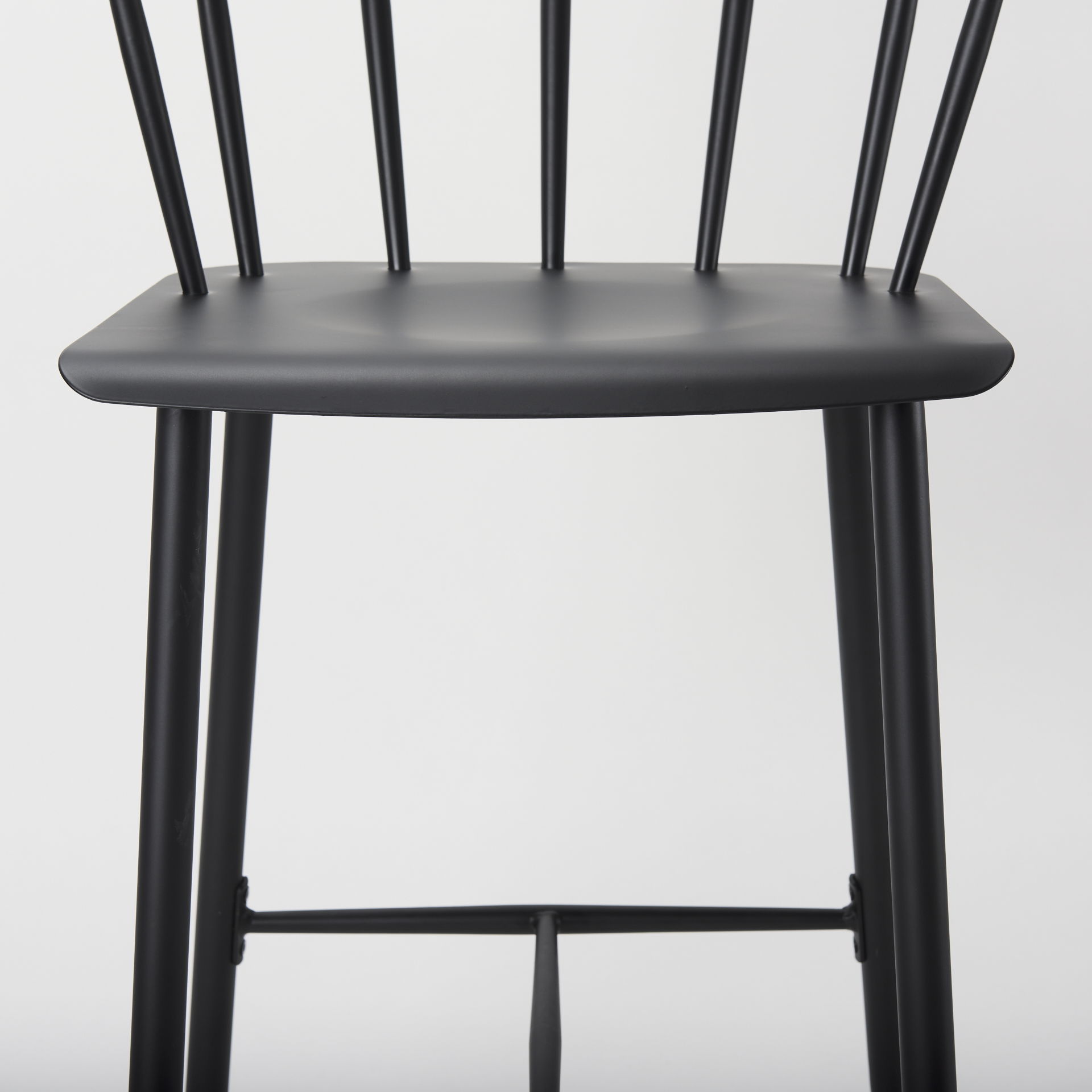 Colin Black Metal Bar Stool large image 