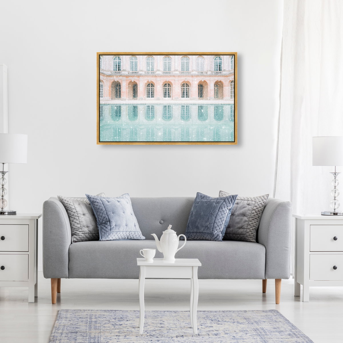Palace Dreamy Pond (Diamond Dust), Art by Oliver Gal,  30x20 View 3