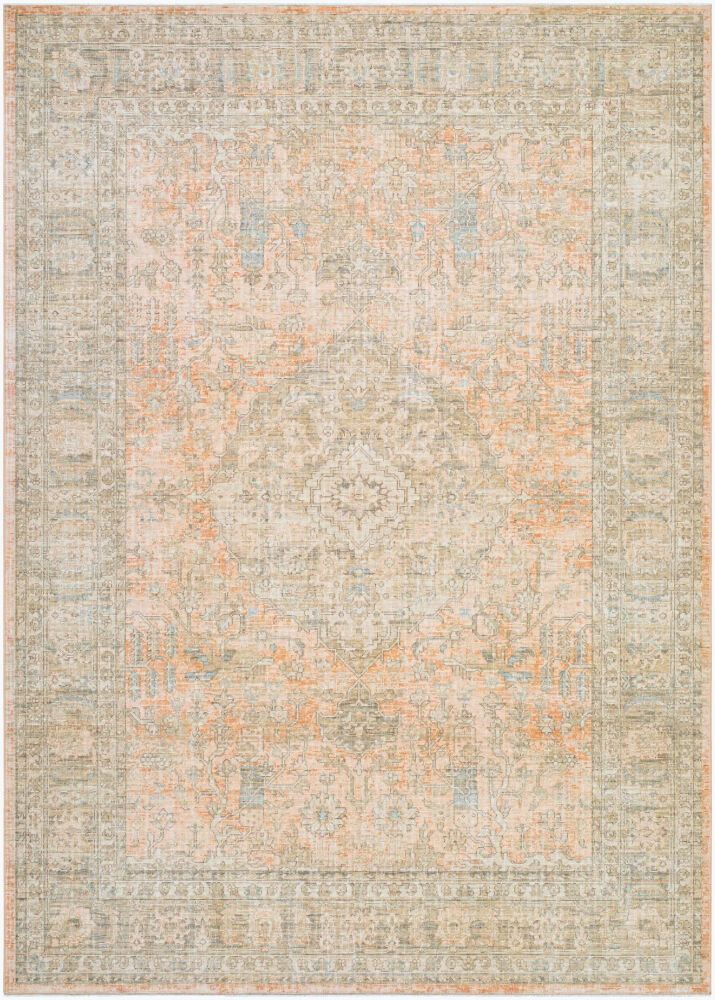 Renaissance Handmade Rug, by Surya, 8'10.3" length x 6'5.16" width