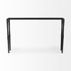 Timothy  48.0 X 8.0 X 30.0 Ebony Black Iron Console Table, by Mercana, 48" length x 8" width x 30" height thumbnail 4