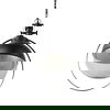 Leighton II 15x20 Black Metal Spherical Pendant Light thumbnail 0