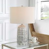 Cyclone Ivory Table Lamp, by Uttermost, 16" width x 24.75" height x 16" depth thumbnail 2