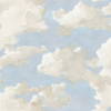 Clouds on Canvas Blue Peel & Stick Wallpaper, by York Wall, 20' length x 1'8.5" width x 0.02" depth thumbnail