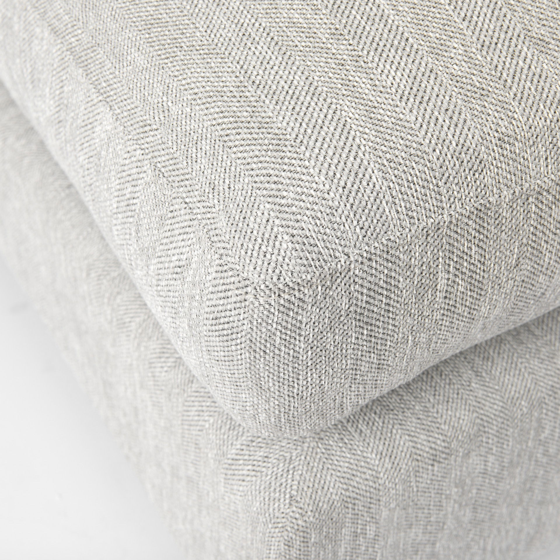 Valence  Light Gray 2/3 Ottoman Sectional Piece, Sectional Sofa by Mercana, 38.58" length x 25.98" width x 17.72" height View 7