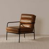 Verlaine Armchair Chestnut Brown thumbnail 7