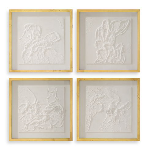 Fourfold Framed Prints Set/4