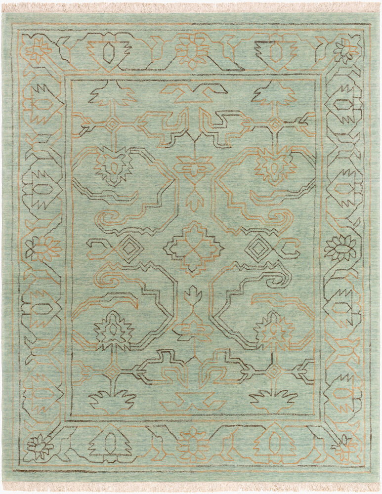 Wilmington Handmade Rug, by Surya, 10' length x 8' width