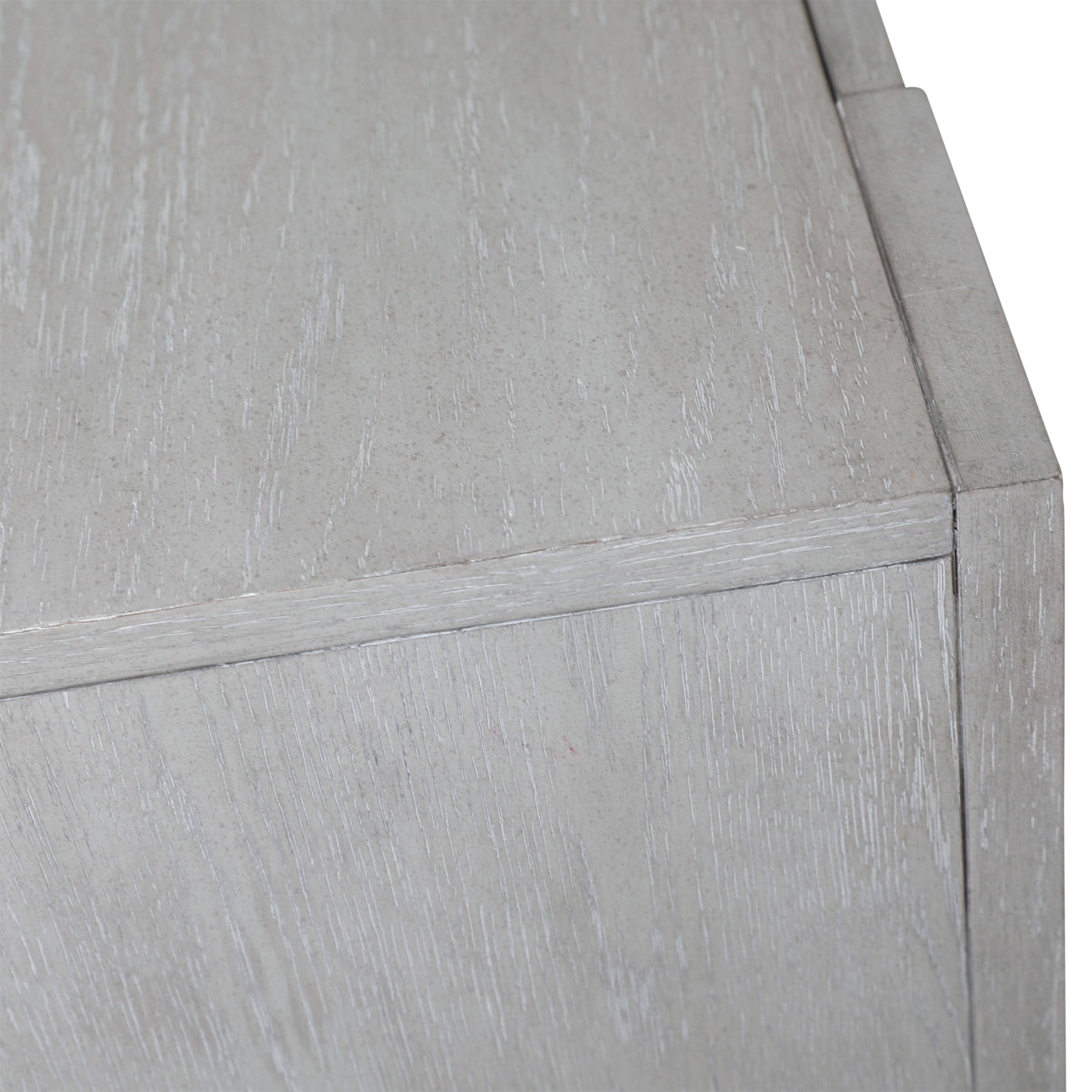 Maiya Side Board Light Grey, Sideboards & Buffet by Dovetail, 88.15" width x 34.25" height x 17.7" depth View 6