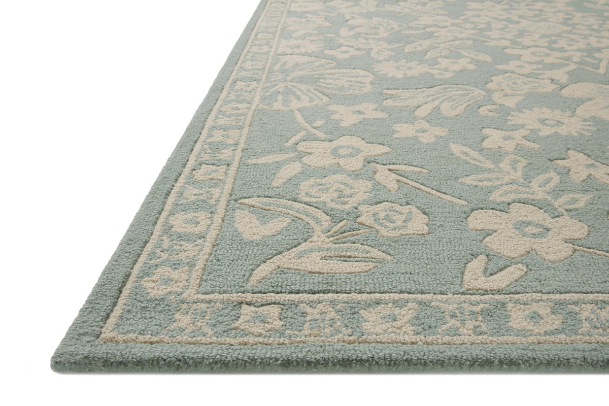 Rifle Paper Co. x Loloi Arboretum Rug, 7'9" length x 9'9" width View 2
