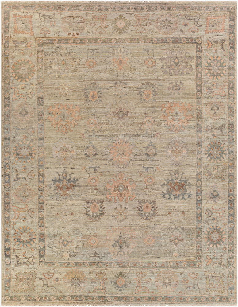 Khotan Handmade Rug, by Surya, 1'6" length x 1'6" width
